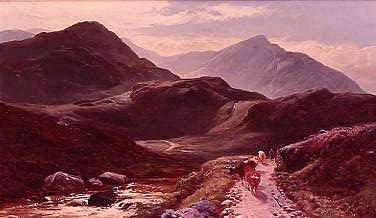 Photo of "A HIGHLAND ROAD" by SIDNEY RICHARD PERCY