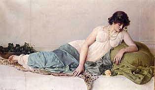 Photo of "REPOSE, 1881." by HENRY THOMAS SCHAFER