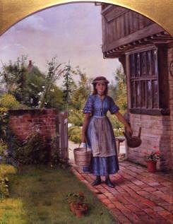 Photo of "THE YOUNG MILKMAID" by GEORGE GOODWIN KILBURNE
