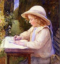 Photo of "THE LITTLE PAINTER" by MARY LASCELLES HARCOURT