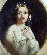 Photo of "OPHELIA FROM HAMLET (SHAKESPEARE)" by WILLIAM EDWARD FROST