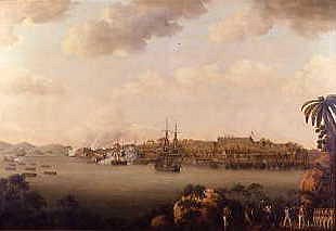 Photo of "CAPTURE OF PORT ROYAL MARTINIQUE, WEST INDIES, 1794" by WILLIAM I ANDERSON