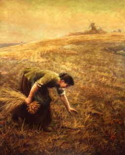 Photo of "GLEANING" by ARTHUR FOORD HUGHES
