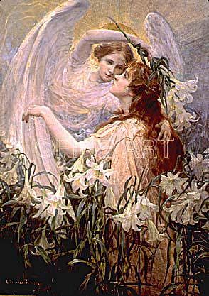 Photo of "THE ANGEL'S MESSAGE" by GEORGE HILLYARD SWINSTEAD