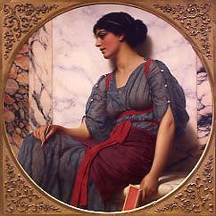 Photo of "THE LOVE LETTER." by JOHN WILLIAM GODWARD