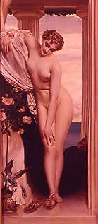Photo of "VENUS DISROBING FOR THE BATH" by FREDERICK, LORD LEIGHTON