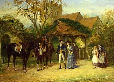 Photo of "SQUIRE'S VISIT" by HEYWOOD HARDY