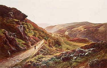 Photo of "PATH IN THE HILLS, WALES, 1862" by SIDNEY RICHARD PERCY