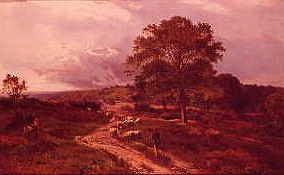 Photo of "SURREY LANDSCAPE, 1859" by SIDNEY RICHARD PERCY