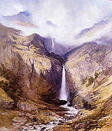 Photo of "A WATER FALL, WEST CLIFTON" by WILLIAM WEST