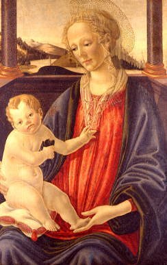 Photo of "VIRGIN AND CHILD" by FRANCESCO BOTTICINI