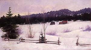 Photo of "A WINTER LANDSCAPE IN NORDMARKEN, SWEDEN" by CHARLOTTE AMALIE SANNOM