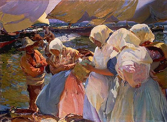 Photo of "PESCADORES VALENCIANAS, 1903" by Y BASTIDA, JOAQUIN SOROLLA