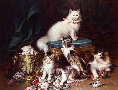 Photo of "PLAYFUL KITTENS" by JULES LEROY