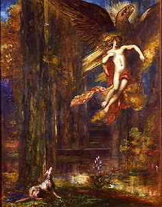 Photo of "L'ENLEVEMENT DE GANYMEDE" by GUSTAVE MOREAU