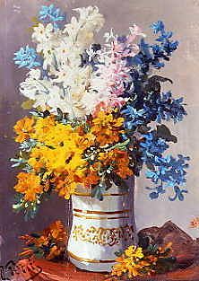 Photo of "VASE OF SUMMER FLOWERS" by EUGENE PETIT