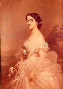 Photo of """PORTRAIT OF MADAME ADELINA PATTI""" by FRANZ XAVIER WINTERHALTER