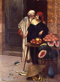 Photo of "THE FRUIT SELLER" by RUDOLF ERNST