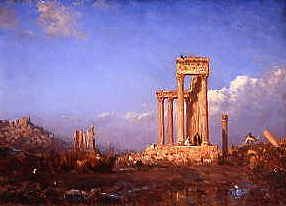 Photo of "RUINS AT BAALBEK, LEBANON" by FELIX FRANCOIS GEORG ZIEM