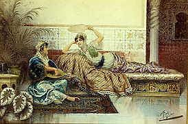 Photo of "ODALISQUES IN HAREM" by GIUSEPPE AURELI