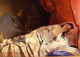 Photo of "THE DREAM" by FRIEDRICH VON AMERLING