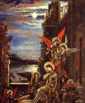 Photo of "SAINTE CECILE, C. 1897" by GUSTAVE MOREAU