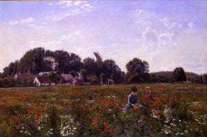 Photo of "GATHERING WILD FLOWERS" by JOHANNES BOESEN