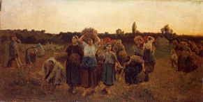 Photo of "HARVESTING" by JULES BRETON