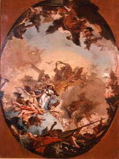 Photo of "CORONATION OF THE VIRGIN" by GIOVANNI DOMENICO TIEPOLO