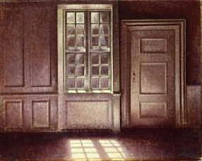 Photo of "AN INTERIOR" by VILHELM HAMMERSHOI