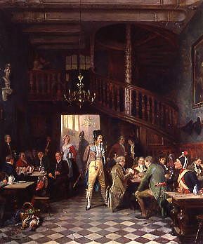 Photo of "A COLOGNE TAVERN AT THE TIME OF THE FRENCH OCCUPATION" by VINCENT STOLTENBERG- LERCHE