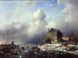 Photo of "WINTER" by CHARLES HENRI JOSEPH LEICKERT