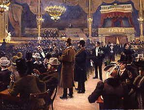 Photo of "THE MUSIC HALL IN THE CIRKUS BYNINGEN" by PAUL FISCHER