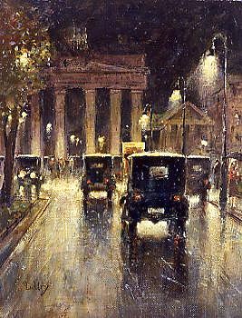 Photo of "THE BRANDENBURG GATE, BERLIN, GERMANY, BY NIGHT" by  LESSER-URY