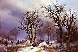 Photo of "WINTER'S DAY" by JOHANN BERNARD & EUGENE KLOMBEEK