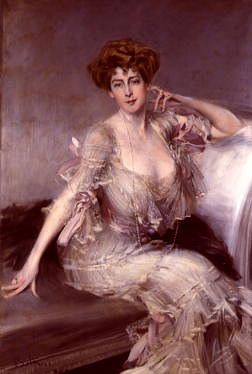 Photo of "A PORTRAIT OF ANNA ELIZABETH HANSEN, 1902" by GIOVANNI BOLDINI