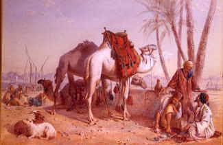 Photo of "BEDOUINS RESTING BY THE RIVER NILE, EGYPT" by JOSEPH AUSTIN (ACTIVE 18 BENWELL