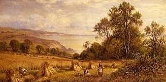 Photo of "HARVESTING, 1902" by ALFRED AUGUSTUS GLENDENING