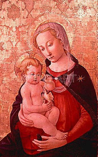 Photo of "MADONNA AND CHILD" by MASTER OF CASTELLO