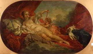 Photo of "VENUS AND CUPID" by FRANCOIS BOUCHER