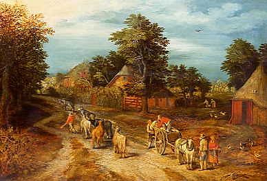 Photo of "SETTING OFF FOR MARKET" by JAN BREUGHEL