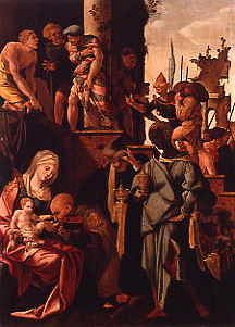 Photo of "ADORATION OF THE KINGS" by JAN VAN SCOREL