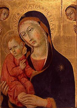 Photo of "VIRGIN AND CHILD" by NICCOLO DI PIETRO