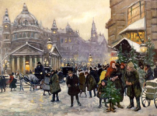 Photo of "A CHRISTMAS MARKET" by ANTON BERKES