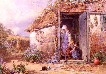 Photo of "THE GARDENER'S COTTAGE" by MYLES BIRKET FOSTER