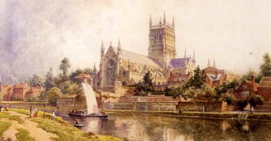 Photo of "WORCESTER CATHEDRAL" by JOHN O'CONNOR