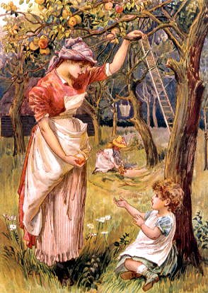 Photo of "IN THE ORCHARD" by ALICE MARY HAVERS