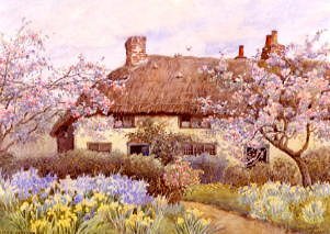 Photo of "A COTTAGE GARDEN" by JAMES MATTHEWS