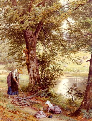 Photo of "GATHERING FUEL" by MYLES BIRKET FOSTER