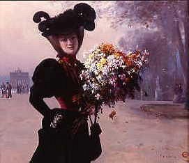 Photo of "TAKING A WALK NEAR THE ARC DE TRIOMPHE, PARIS" by FERNAND DE LAUNAY